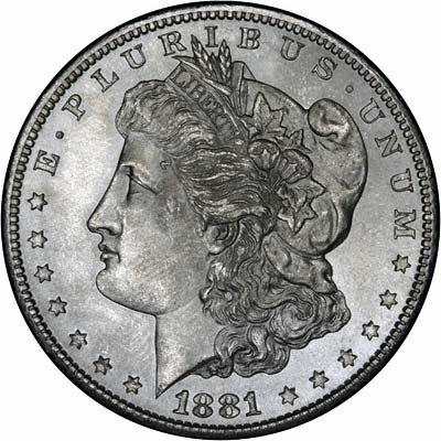 e pluribus unum silver dollar  1881